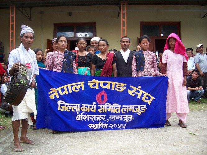 लमजुङमा  आदिवासी सांस्कृतिक महोत्सवको तयारी