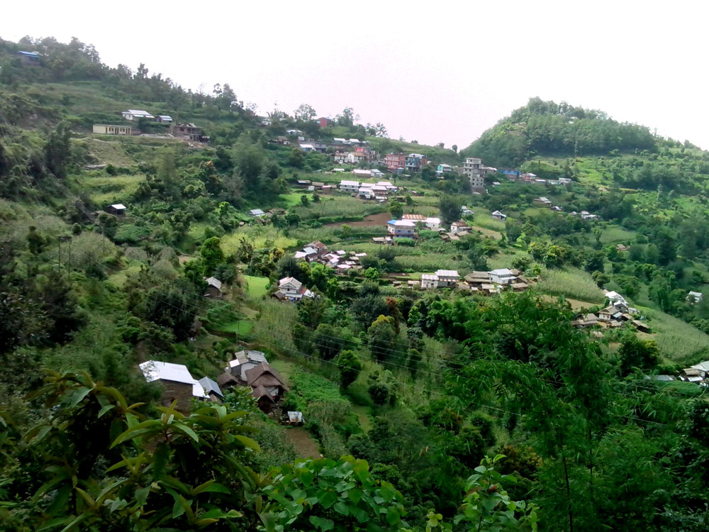 धनकुटाको नाम्जे विश्वकै नमुना गाँउ