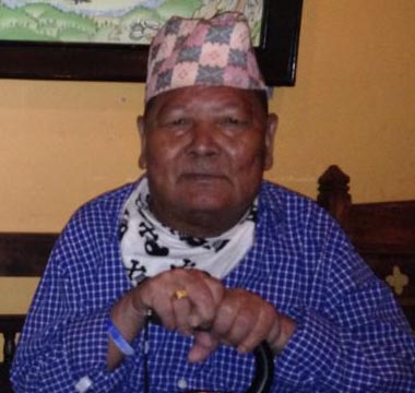 बरिष्ठ पत्रकार जेबी पुन मगरलाई पितृशोक