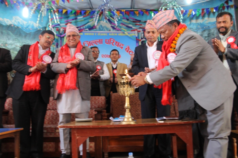 जिल्ला बिकास समिति पाल्पाको जिबिस परिषद सम्पन्न