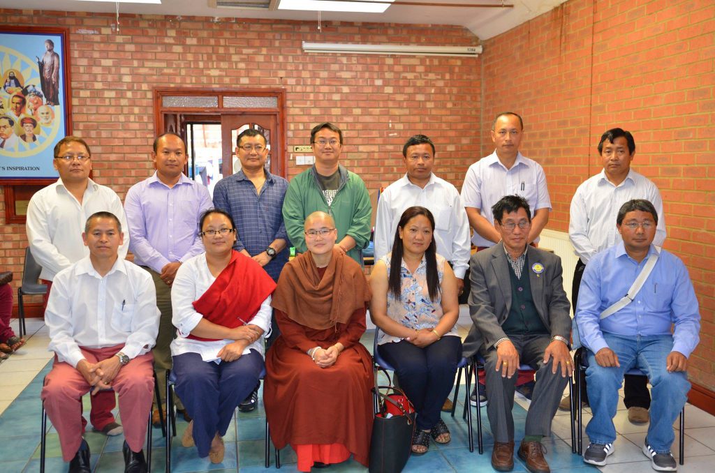 मगर बुद्धिस्ट सोसाइटी युके द्वारा अनागरिका क्ष्यान्तिवतिलाई विदाई