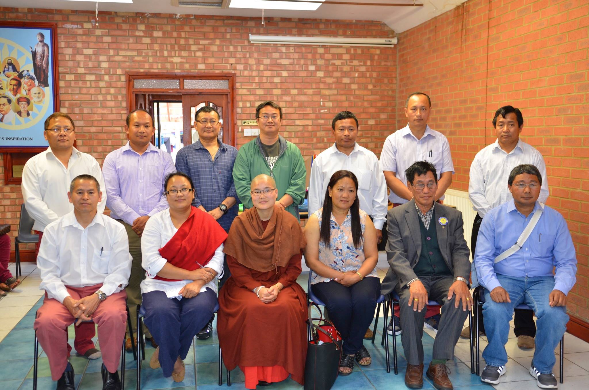 मगर बुद्धिस्ट सोसाइटी युके द्वारा अनागरिका क्ष्यान्तिवतिलाई विदाई