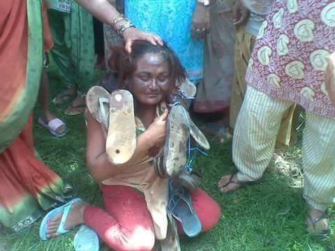“तँ कमिनिले धारो किन छोईस”