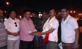 बहराईनका निवर्तमान अध्यक्षलाई कतारमा स्वागत
