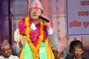 नाकाबन्दी रोक्न भारतले नमानेपछि बाध्य भएर अन्र्तराष्ट्रियकरण गर्र्योः मन्त्री पाण्डे