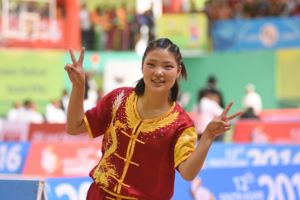 निमा घर्ती मगरले दिलाइन नेपाललाई पहिलो स्वर्ण