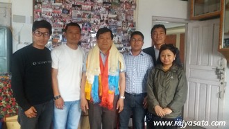 मगर संघ युके अध्यक्ष नेम थापामगरलाई नेपाल मगर संघ र नेपाल मगर पत्रकार संघ कास्कीको स्वागत