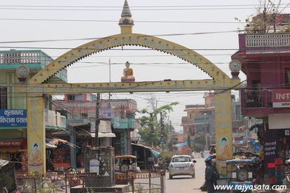 शितलनगरमा निर्मित बुद्धमावली प्रवेशद्धार जीर्ण बन्दै
