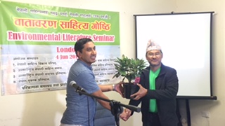 लण्डनमा वातावरण साहित्य सम्मेलन अनौठो