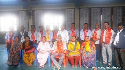 नेपाल मगर संघ बैदाम एकाइ अध्यक्षमा पुनः ह.क्या. थापा