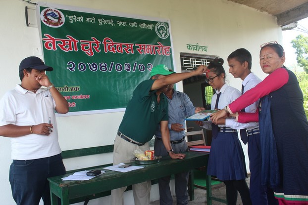 चुरेको माटो चुरेलाई सफा पानी सवैलाई