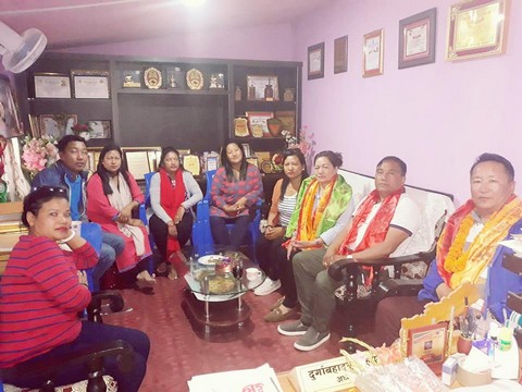 मिलन फाउण्डेशनकी अध्यक्ष गुरुङलाई स्वागत