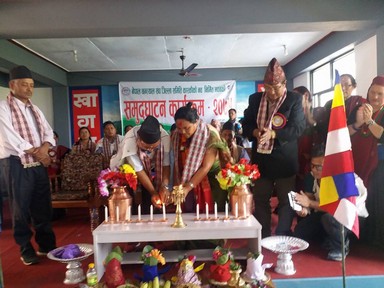 नेपाल छन्त्याल संघ कास्कीको नवनिर्मित भवनको उद्घाटन