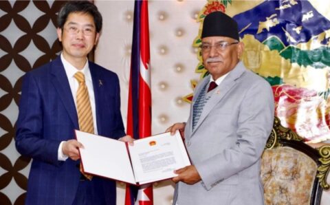 प्रधानमन्त्री प्रचण्डलाई चिनियाँ प्रधानमन्त्रीले बधाइ पत्र पठाए