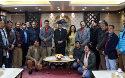 प्रेस स्वतन्तत्रा र पत्रकारको हितप्रति सरकार संवेदनशील रहेकाे प्रधानमन्त्री प्रचण्डकाे भनाइ