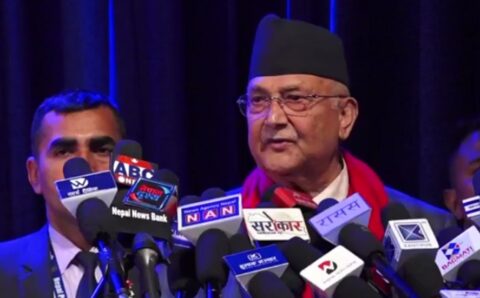 ओलीले आफुलाई प्रचण्डले छक्याएकाे र धोका दिएकाे दाबि