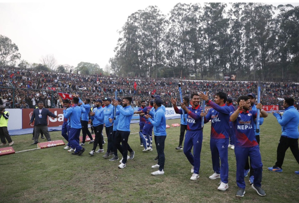 नेपालले युएईलाई हराउँदै सोझै विश्वकपमा