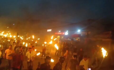 झापाको दमकमा पहिचान पक्षधर र प्रहरीबीच झडप हुँ दुईजना घाईते