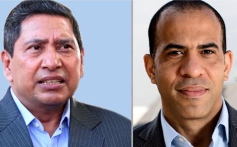 एमसीसीका उपाध्यक्ष ब्रुक्स र उपप्रधानमन्त्री श्रेष्ठ बीच भेट