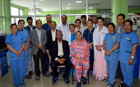नेपाल मेडिकल कलेजको एनआइसियूको स्तरोन्नति