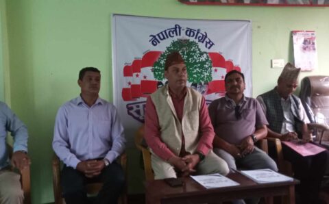 बजेटको मुखमा सूर्यविनायक नगर प्रमुखलाई काँग्रेसको १४ बुँदे ध्यानाकर्षण पत्र