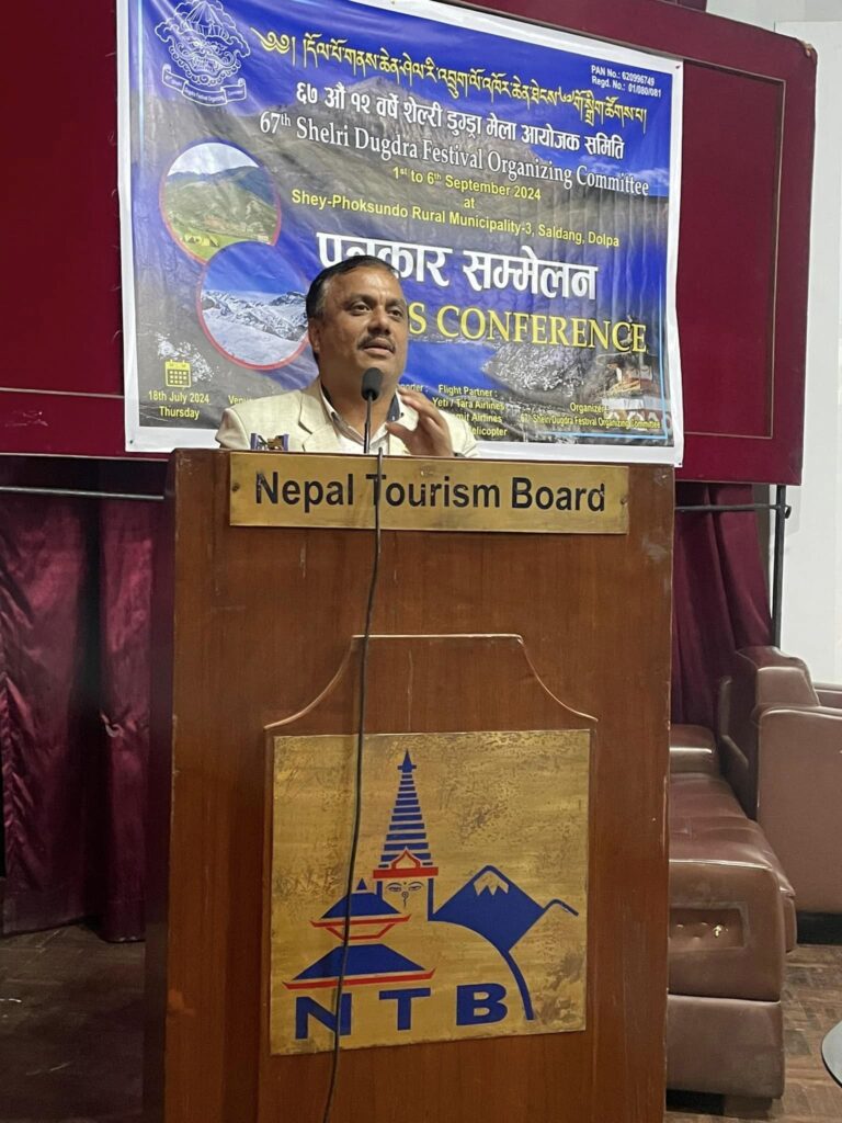 डोल्पाको शेल सुम्दो गुम्बामा भदौ १६ गते देखि शेल रिवो डुग्ड्रा (शो) मेला लाग्दै