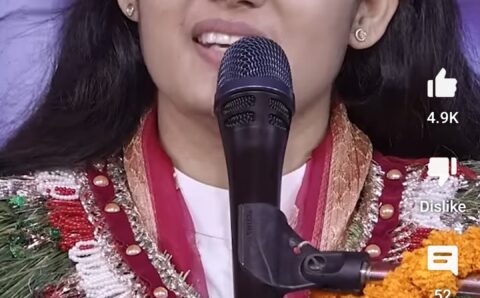 काभ्रेली चेली ‘देवी प्रतिभा’ आध्यात्मतर्फ अग्रस्थानमा