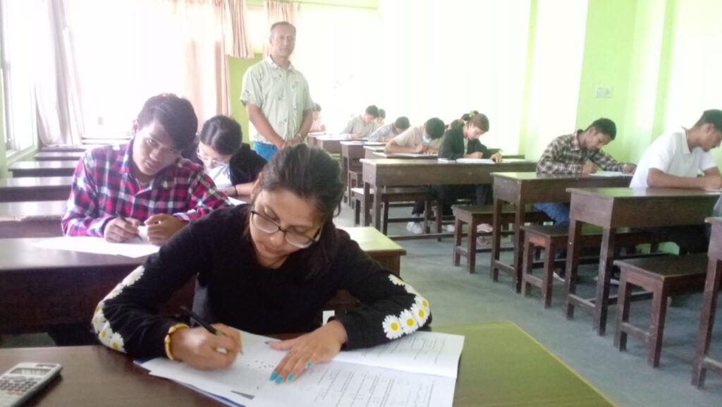 नेकमा सकियो प्रवेश परीक्षा