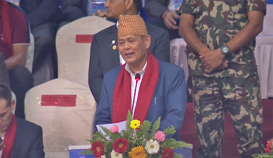 भलिबल खेललाई विद्यालयको प्राथमिक तहदेखि नै प्राथमिकता दिनुपर्छ : खेलकुदमन्त्री चौधरी