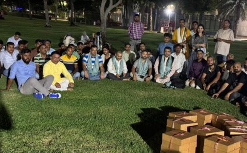 मधेशी एकता समाजले दुबईमा मनायो विजयादशमी