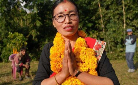 अघिल्लो निर्वाचनमा ४ मतले हारेकि ताप्लेजुङको सिरिजंगा-३ मा कुमारी साउदेनले जितिन