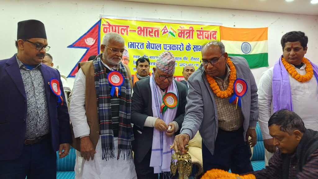 निजगढ अन्तर्राष्ट्रिय विमान स्थलकाे एयर रुटलाई लिएर विवाद खडा नगर्न पुर्ब प्रधान मन्त्री माधव नेपालले भारत सरकारसंग गरे अनुराेध