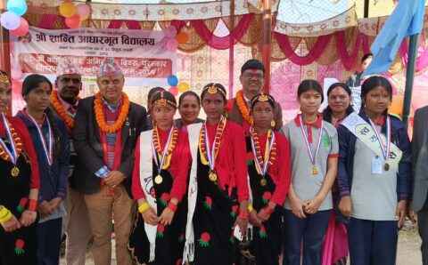 शान्ति आधारभूत विद्यालयको ६८ औँ वार्षिकोत्सव सम्पन्न