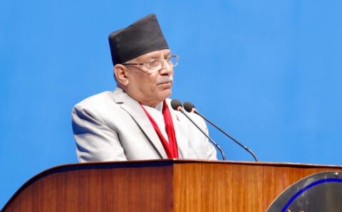 प्रमुख प्रतिपक्ष दलका नेता प्रचण्डको प्रतिनिधि सभाकाे सम्बाेधन