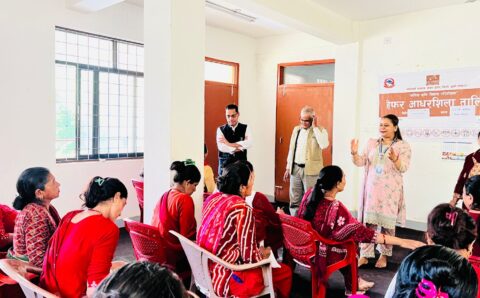 व्यवहार परिवर्तनका लागि महिलाहरुलाई ‘ हेफर आधारशिला ’ तालिम