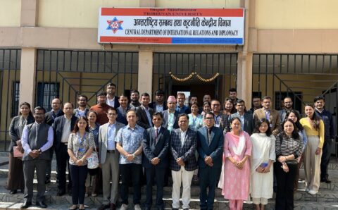 टियूको डिप्लोमेसी एमफिल–पिएचडी कार्यक्रम संयोजकमा डा. पौडेल