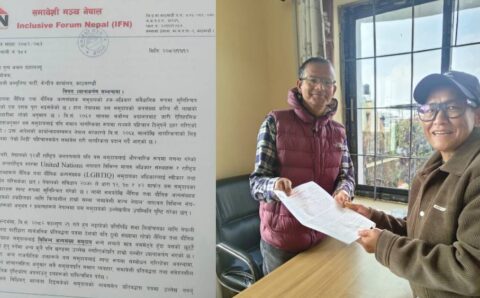 तेस्रोलिंगी उम्मेदवार बनेर इतिहास रचेका बद्री पुनले गराए प्रचण्डको ध्यानाकर्षण