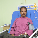हर्ट अट्याक भएका ५५ वर्षीय बिरामीको नेपाल मेडिकल कलेजमा सफल एन्जियोग्राफी